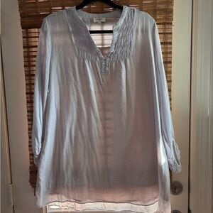 Umgee Light Blue Women's Tunic size large